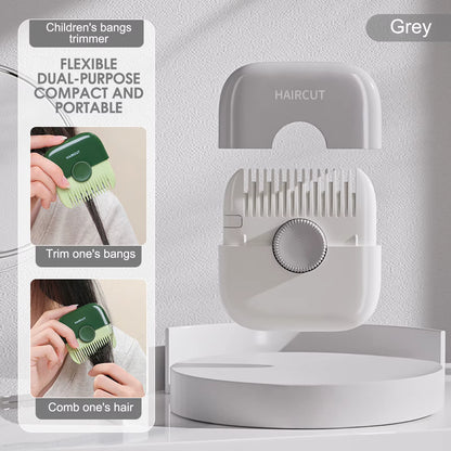 Hair Cutting Trimmer Combs 2 In 1 Double Sided Manual Bangs cutter shaving Remover Thinning Beauty Hair Cut styling Accessorie  ⬆ Page priceapplies to limited quantities or periods. Order via DSers
