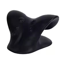 Cervical spine Massage pillow U shaped pillow Gravity shiatsu Cervical Massage pillow Neck and Shoulder Massage Blue Black